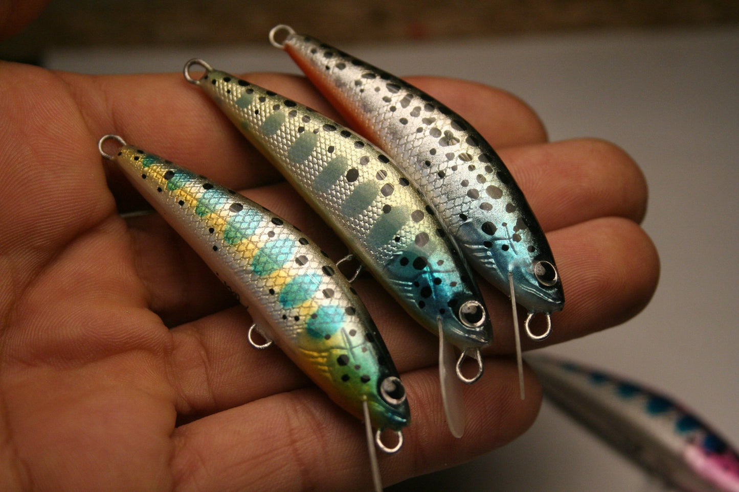 Minnow set 3x 60 mm