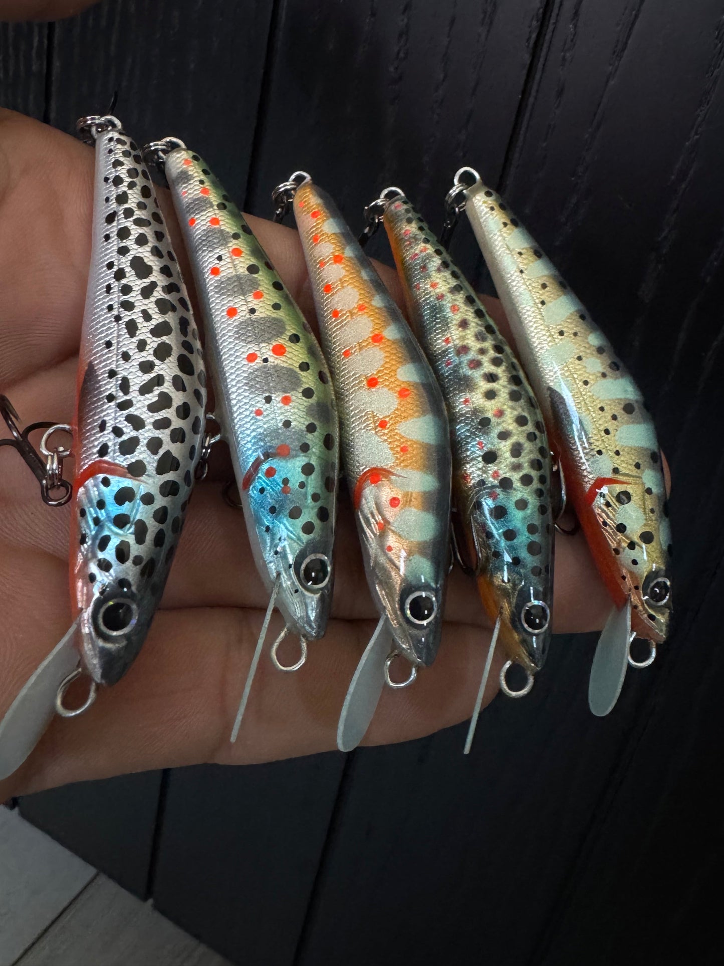 5 Minnow set