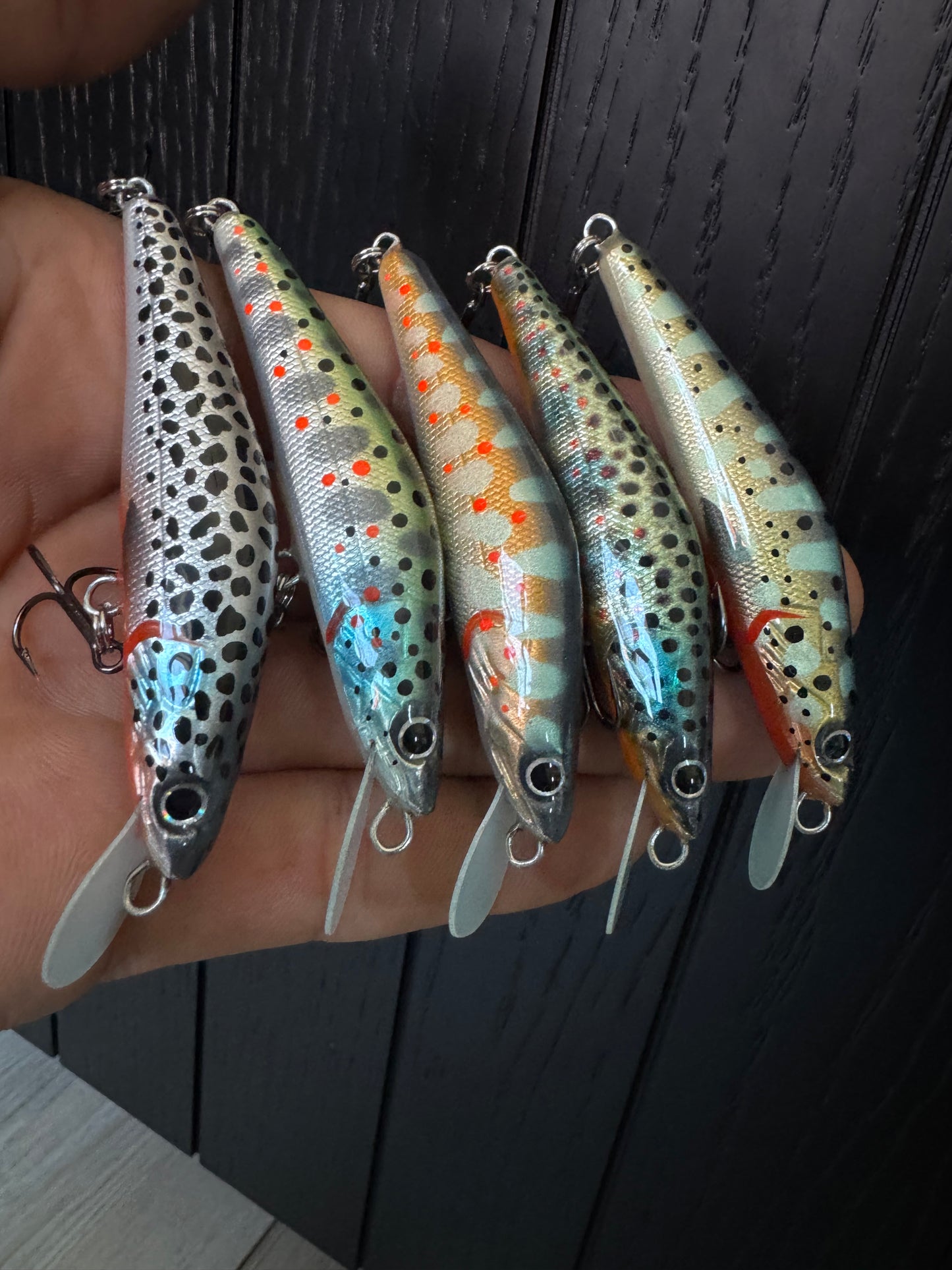5 Minnow set