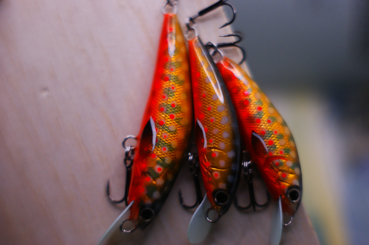Spawning Brook trout – PAN Handmade LURES